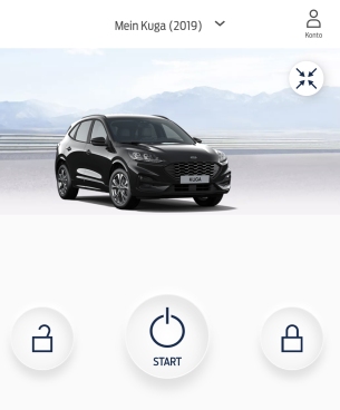 Ford Kuga App Screenshot